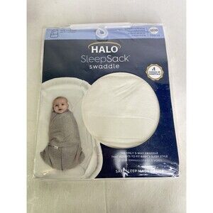 HALO SleepSack Swaddle Newborn 0 - 3 Months Cotton DAMAGED Packaging